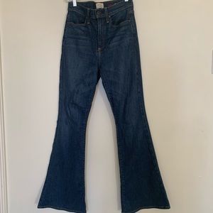 alice + olivia Beautiful High Rise Bell Jean